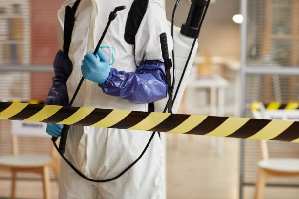 Professional Blood Cleanup technician working in Sandy, OR